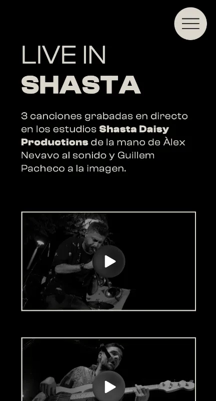Reproductor de música propio en la plataforma de Morosito